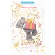 208618 KARNET HOLOGRAFICZNY 3D KARTKA FANTASIC FRIEND MGD