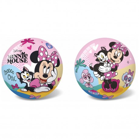 133296 PIŁKA GUMOWA MYSZKA MINI MINNIE 23 CM BEST MS TOYS