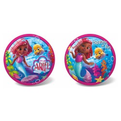 133340 PIŁKA GUMOWA SYRENKA ARIELKA 14 CM BEST MS TOYS