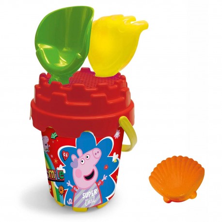 480727 KOMPLET DO PIASKU ŚWINKA PEPPA 4 EL BEST MS TOYS