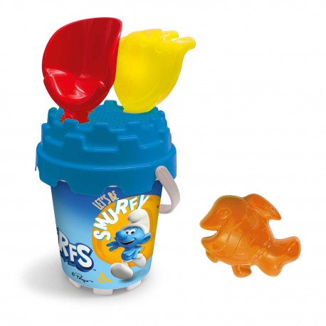 480574 KOMPLET DO PIASKU SMERFY 4 EL BEST MS TOYS