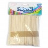 689719 Patyczki kreatywne naturalne jumbo 11.4 cm 50 SZTUK BREWIS