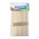 689733 PATYCZKI KREATYWNE NATURALNE JUMBO 14 CM 50 SZTUK BREWIS