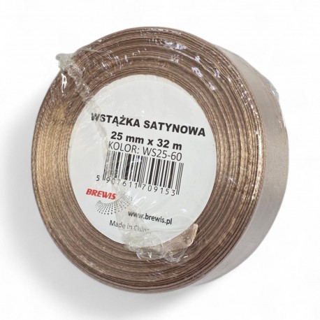 709153 WSTĄŻKA SATYNOWA PATYNA 25x32 BREWIS