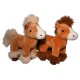 243728 DEEF MASKOTKA PLUSZOWY KONIK KOSMATY 18 CM 2 KOLORY