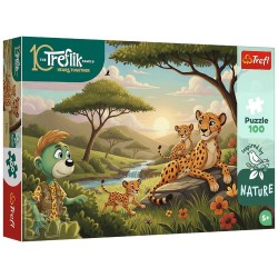 16592 TREFL PUZZLE 100 EL INSPIRED BY NATURE 100 EL. GEPARDY