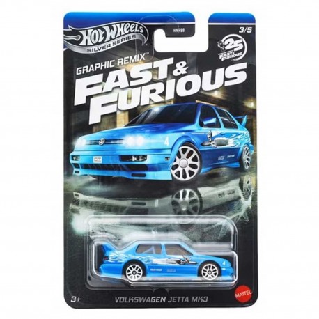 266715 HOT WHEELS VOLKSWAGEN JETTA MK3 FAST & FURIOUS GRAPHIC REMIX