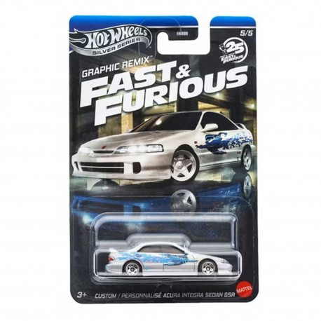 266715 HOT WHEELS ACURA INTEGRA GSR FAST & FURIOUS GRAPHIC REMIX