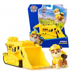 037540 PSI PATROL POJAZD Z FIGURKĄ BULDOŻER SPYCHACZ PIESEK RUBBLE