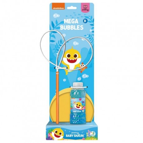 908858 MEGA BAŃKI MYDLANE 450ML BABY SHARK MAKSIK