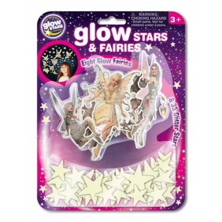 733267 BRAINSTORM TOYS GWIAZDY I WRÓŻKI ŚWIECĄCE MGD