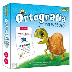 007981 GRA ORTOGRAFIA NA WESOŁO - GRA EDUKACYJNA ADAMIGO