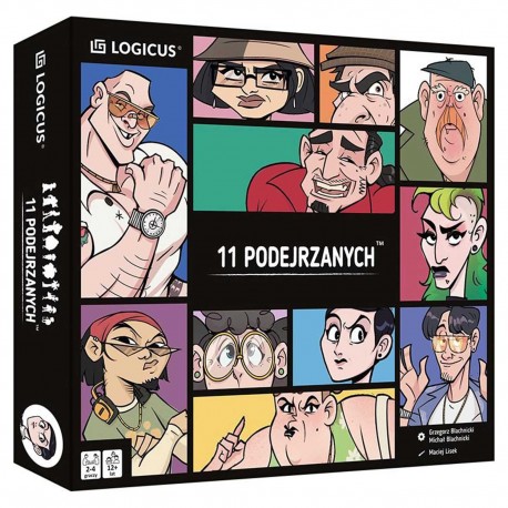 564909 GRA LOGICZNA 11 PODEJRZANYCH LOGICUS KUKURYKU