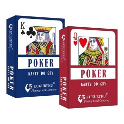 564831 KARTY POKEROWE 54 KARTY 2 KOLORY KUKURYKU