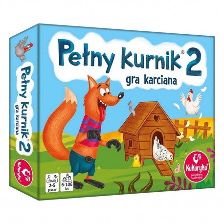 565043 GRA KARCIANA PEŁNY KURNIK 2 KUKURYKU