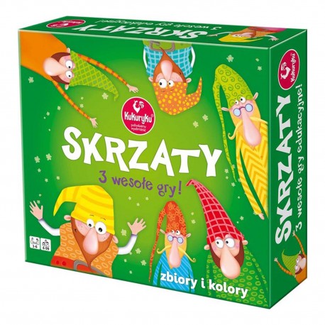 8562660 3 WESOŁE GRY SKRZEATY KUKURYKU