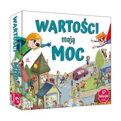 564763 GRA PLANSZOWA KARCIANA WARTOŚCI MAJĄ MOC KUKURYKU