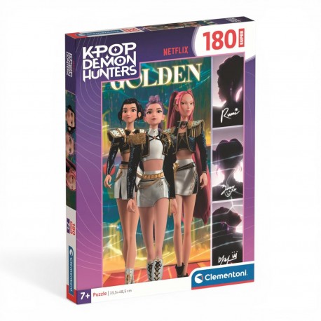 217618 CLEMENTONI PUZZLE 180EL K-POP DEMON HUNTERS