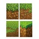 465789 TORBA OZDOBNA TOREBKA UPOMINKOWA M PIXEL MIX 32x26x12,5 W&K