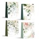 463228 TORBA OZDOBNA TOREBKA UPOMINKOWA M KWIATY MIX 32x26x10 W&K