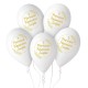 945478 BALONY PIERWSZA KOMUNIA ŚWIĘTA (KŁOSY) 30 CM 25 SZTUK GODAN