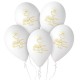 343823 BALONY PIERWSZA KOMUNIA ŚWIĘTA KIELICH 33 CM 5 SZTUK GODAN