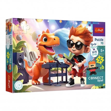 53025 TREFL PUZZLE CONNECT SQUAD 70 EL. CONNECT JOE