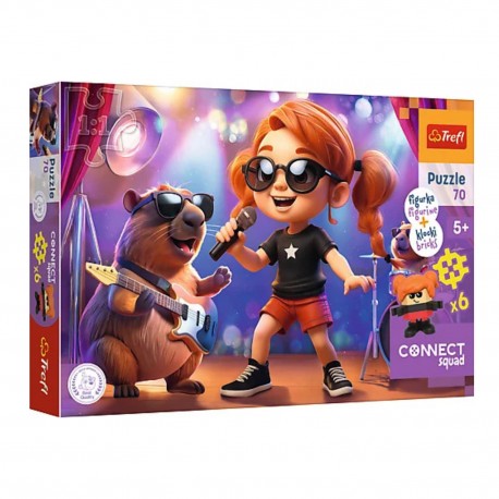 53026 TREFL PUZZLE CONNECT SQUAD 70 EL. CONNECT SUE