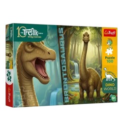 16583 TREFL PUZZLE 100EL INSPIREDBYDINOWORLD BRONTOSAURUS