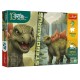 16581 TREFL PUZZLE 100 EL RODZINA TREFLIKÓW, INSPIRED BY DINO WORLD STEGOSAURUS