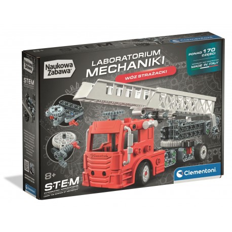 502899 CLEMENTONI LABORATORIUM MECHANIKI WÓZ STRAŻACKI