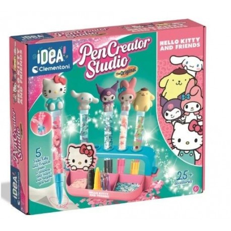 182763 CLEMENTONI FABRYKA DŁUGOPISÓW HELLO KITTY