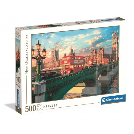 355693 CLEMENTONI PUZZLE 500 EL. HQ WESTMINSTER BRIDGE