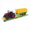 499898 TRAKTOR Z PRZYCZEPĄ 55CM 2KOL BIGTOYS