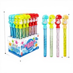 462304 BAŃKI MYDLANE DINOZAUR 37CM 4KOL BIGTOYS