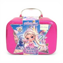 804374 ZESTAW PIĘKNOŚCI W WALIZCE NA ZAMEK- MAKE UP BEST MS TOYS
