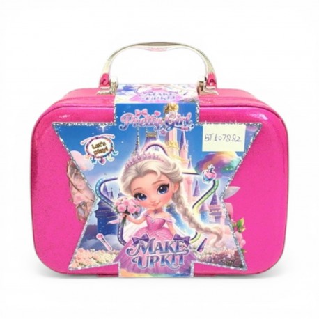804374 ZESTAW PIĘKNOŚCI W WALIZCE NA ZAMEK- MAKE UP BEST MS TOYS