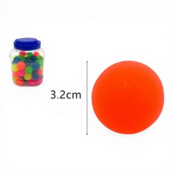 482669 PIŁKA KAUCZUKOWA KANGUREK KOLOROWA 3 cm. GAZELO