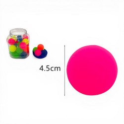 482668 PIŁKA KAUCZUKOWA KANGUREK KOLOROWA 4.5 cm. GAZELO