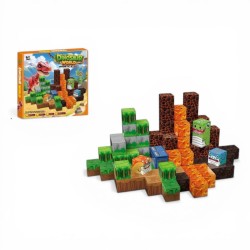 804237 KLOCKI MAGNETYCZNE KONSTRUKCYJNE 100EL DINOZAURY BEST MS TOYS