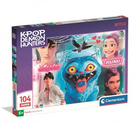 272433 CLEMENTONI PUZZLE 104EL K-POP DEMON HUNTERS