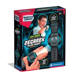 504367 CLEMENTONI ZEGAREK TAJNY AGENT