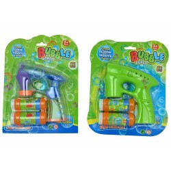 693242 PISTOLET NA BAŃKI MYDLANE 2 KOLORY PROEXIMP