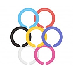 559910 BALONY RURKI WŁOSKIE MIX KOLOR MODELINA 100 szt. GODAN