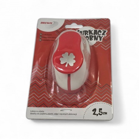 706312 DZIURKACZ OZDOBNY LIŚĆ 2,5 cm BREWIS