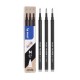 356056 WKŁADY PILOT FRIXION 0,7mm CZARNY DO DŁUGOPISÓW ZMAZYWALNYCH PIÓR 3 SZTUKI ONYX