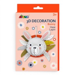 350628 DEKORACJE 3D KRÓLIK MGD
