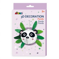 350635 DEKORACJE 3D PANDA MGD