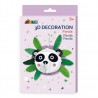 350635 DEKORACJE 3D PANDA MGD