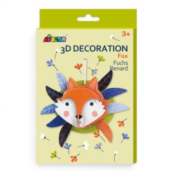 350642 DEKORACJE 3D LIS MGD
